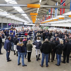 Overleg met de geschrokken deelnemers van het CSI Salland.