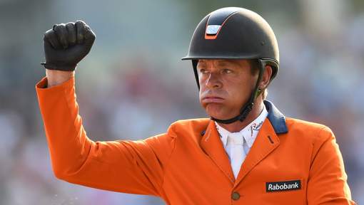 Jeroen Dubbeldam is Europees kampioen.