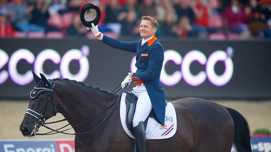 Edward Gal is duidelijk tevreden over zijn proef met Glock's Undercover. ©Glock Horse/Arnd Bronkhorst