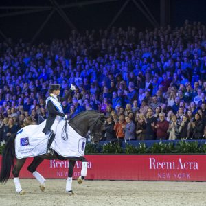 wereldbeker Jumping Amsterdam. Isabell Werth Weihegold