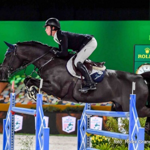 Jack Whitaker en Scenletha tijdens Indoor Brabant 2021.