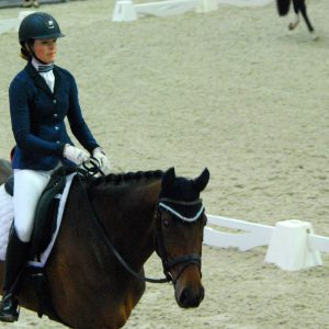 Veronique Roerink werd met Flanell reservekampioen in de Z1. foto: Steven Stegen