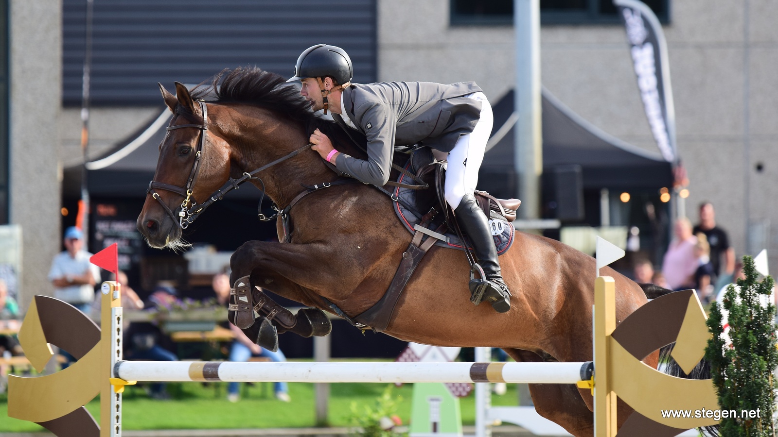 Noorse Birgitte Emilie Meier de beste in volle barrage CSI Exloo