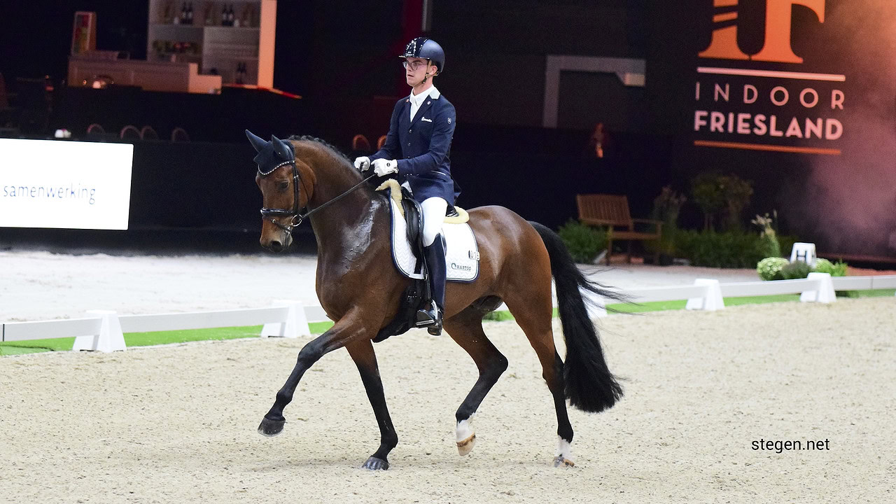 Marten Luiten met Larsson