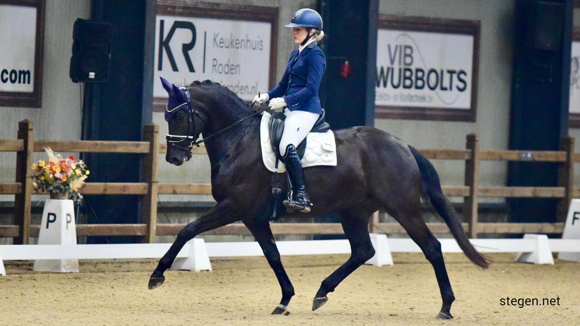 Stephanie Berends met Miss Toto